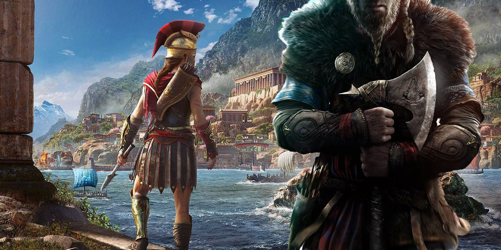 ASSASSIN'S CREED ODYSSEY VS ASSASSIN'S CREED VALHALLA - QUAL É O MELHOR DOS  ULTIMOS ANOS? (Preços) 