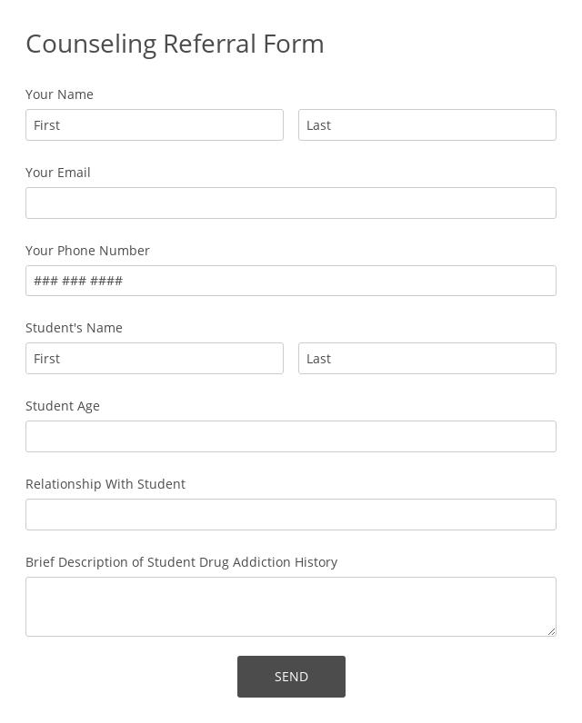 Creating Your Referral Form Template With Simple Steps Royalcdkeys 0487