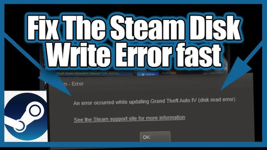 steam disk write error