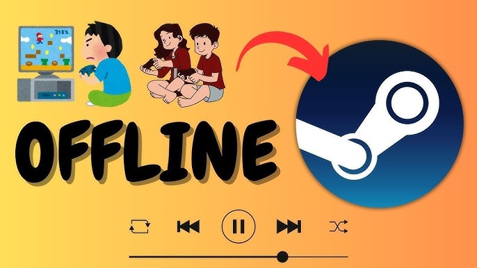 how to appear offline on steam