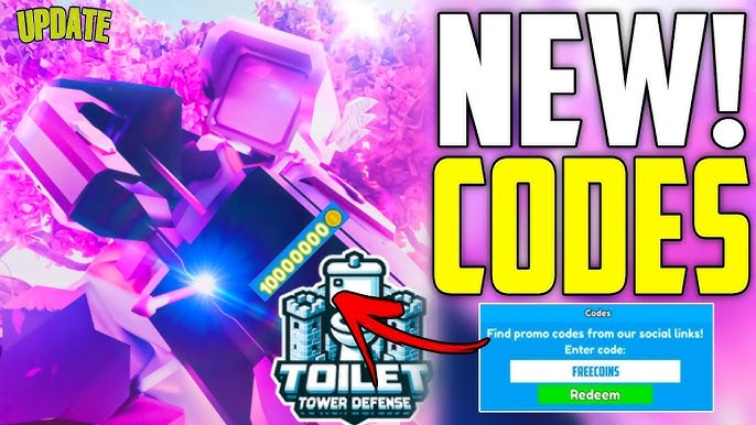 toilet tower defense code