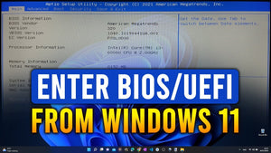 How to Get Into Bios Windows 11