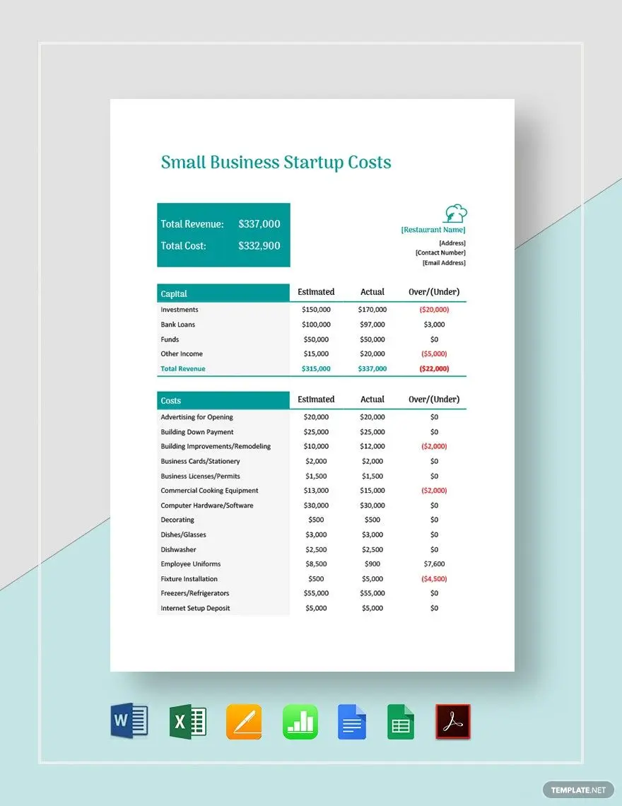 How to File a Costing Sheet to Control Business Spending