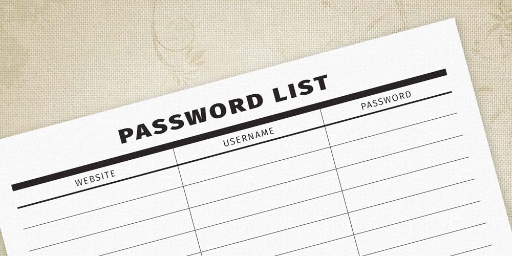 Password List Template - [7 Useful Tips You Need to Adopt]