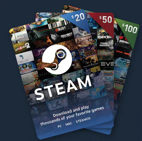 Steam Gift Card w/Receipt $100 Steam Wallet - FAST SHIPPING | eBay