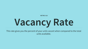 Creating a Vacancy Rate Calculator With 5 Simple Items