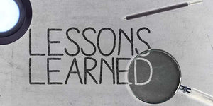 Lessons Learned Template - Record Positive and Negative Points