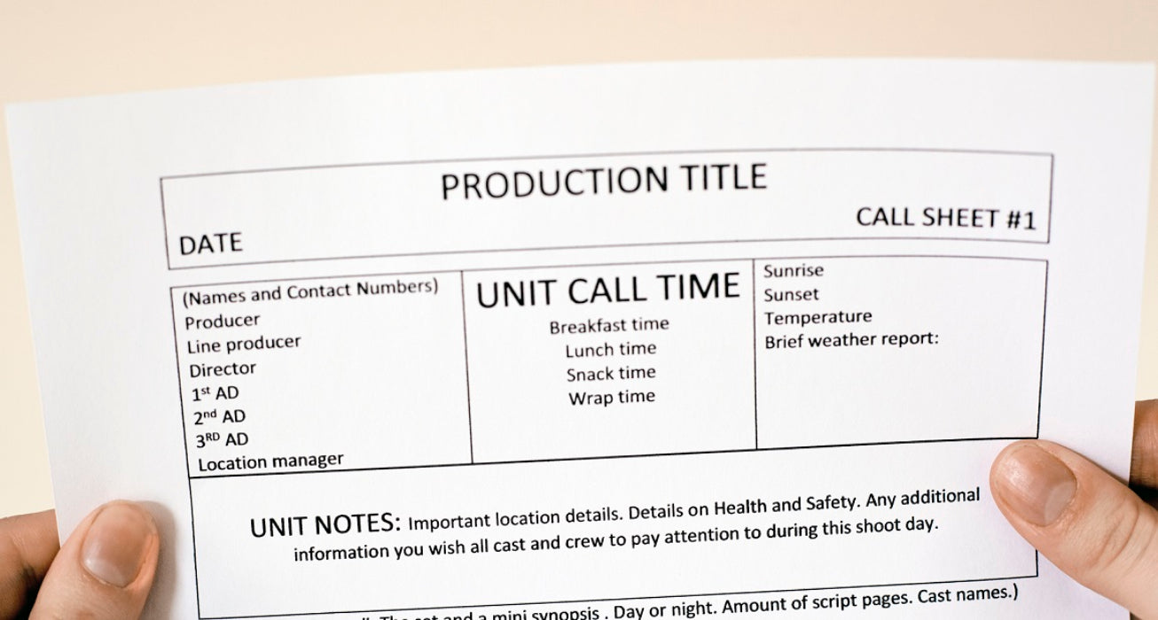 Call Sheet Video Production Example How to Make the Best Call Sheet Template For Your Production – RoyalCDKeys