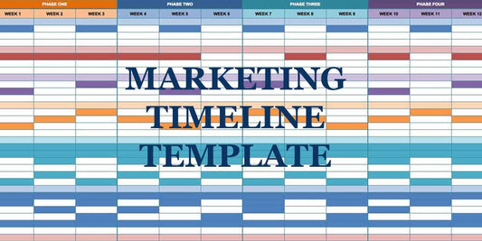 Marketing Timeline Template - [Build Your Own in 7 Steps]