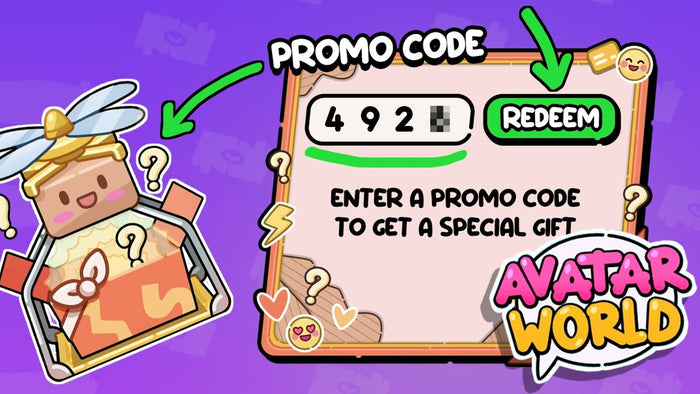 avatar world promo code