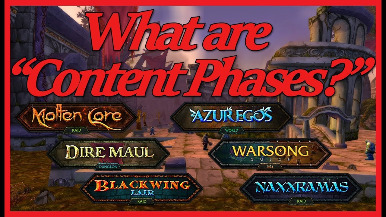 wow classic phases