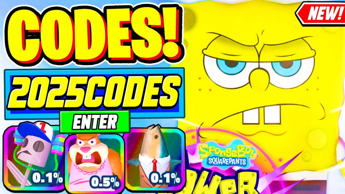 SpongeBob Tower Defense codes