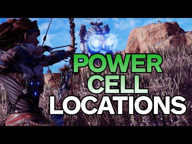 horizon zero dawn power cell locations