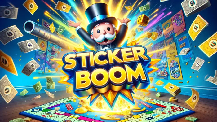 sticker boom monopoly go