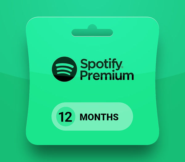 Spotify Premium 12 Months Account digital product cover
