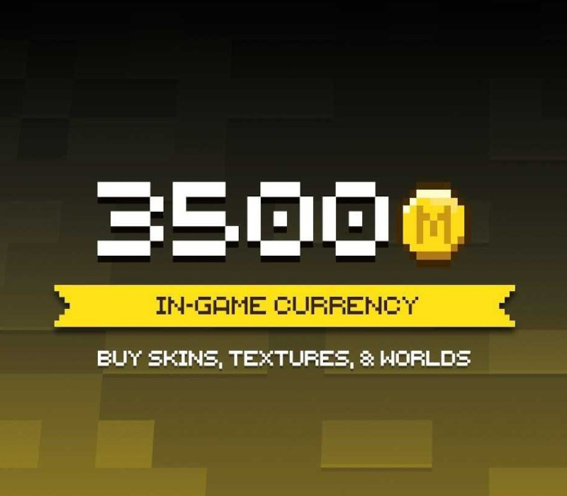 Minecraft Minecoins Pack: 3500 Coins CD Key digital product cover