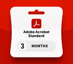 Adobe Acrobat Standard - 3 Months Subscription Key product image