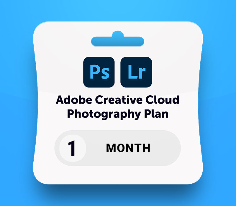 Adobe Creative Cloud Photography Plan – 1-Monats-Abonnementsschlüssel Titelbild