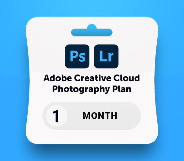 Adobe Creative Cloud Photography Plan - 1 Month Subscription Key cover artwork