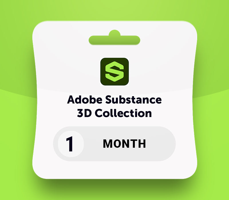 Adobe Substance 3D Collection - 1 Month Subscription Key product image