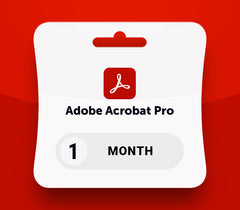 Adobe Acrobat Pro - 1 Month Subscription Key product image