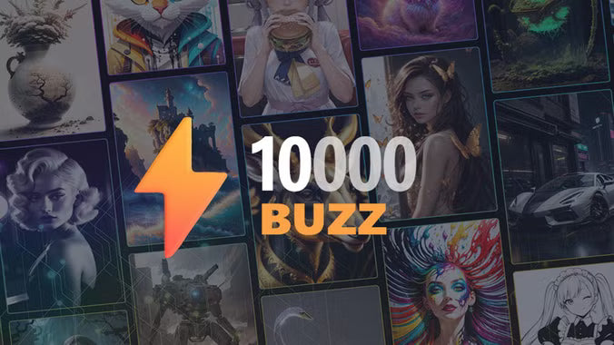 Civitai.com 10k Buzz