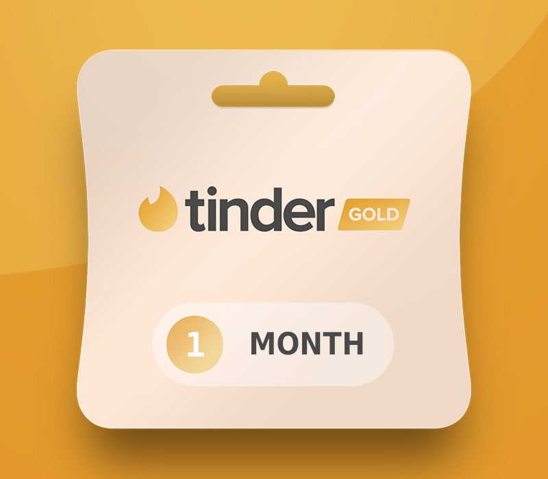 Tinder Gold - 1 Month Subscription Key BR digital product cover