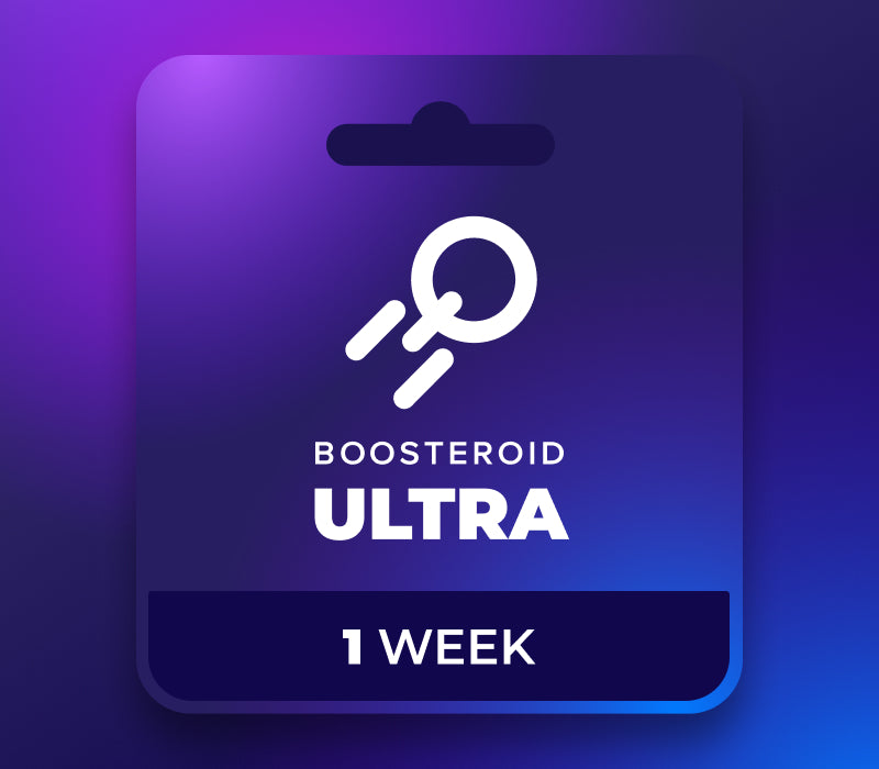 Boosteroid Cloud Gaming ULTRA - คีย์สมัครสมาชิก 1 สัปดาห์