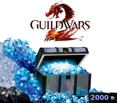 Guild Wars 2: 2000 Gems Card Prepaid CD Key digital product cover