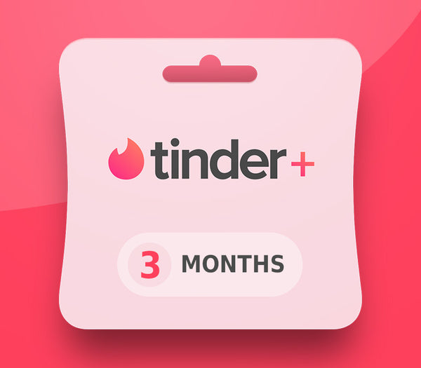 Tinder Plus - 3 Months Subscription Key BR digital product cover