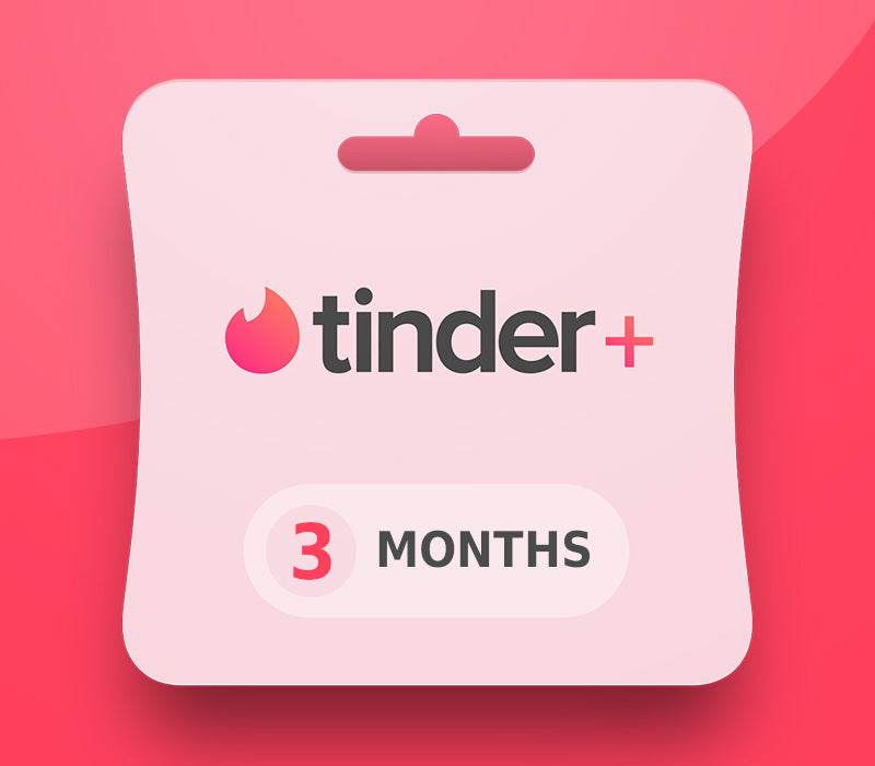 Tinder Plus - 3 Months Subscription Key BR digital product cover