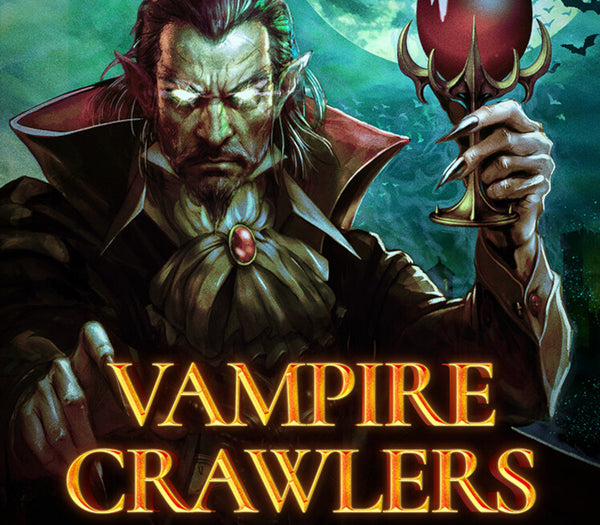 Vampire Crawlers: Турбо жокерът от Vampire Survivors PC Steam CD Key обложка