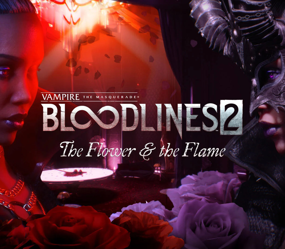 Vampire: The Masquerade - Bloodlines 2 - DLC The Flower & the Flame para PC Steam CD Key arte da capa