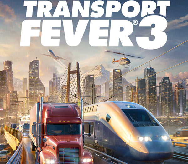 Transport Fever 3 PC Steam nalog – naslovna ilustracija