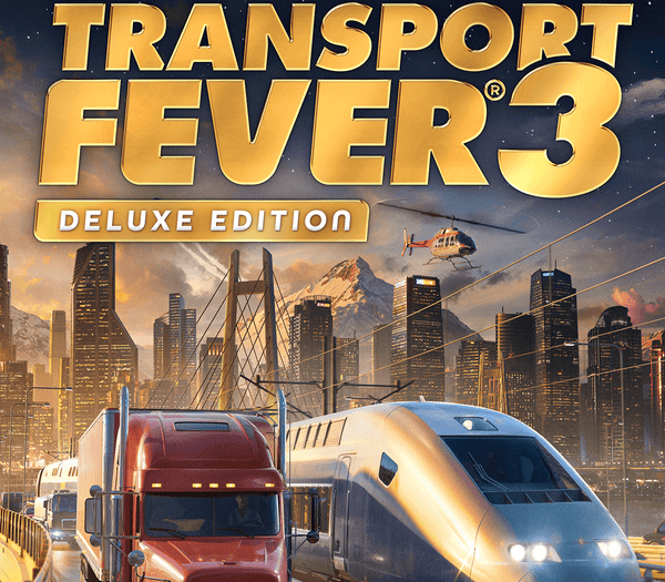 Transport Fever 3 Deluxe Edition ПРЕДВАРИТЕЛНА ПОРЪЧКА PC Steam CD Key обложка