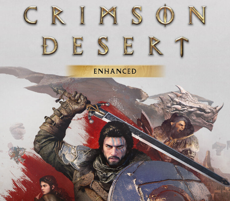 Arte da capa de acesso aprimorado para PS5 de Crimson Desert