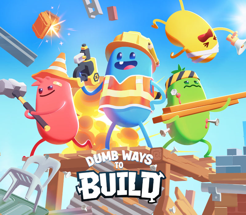 Ilustración de portada de Dumb Ways to Build PC Steam CD Key