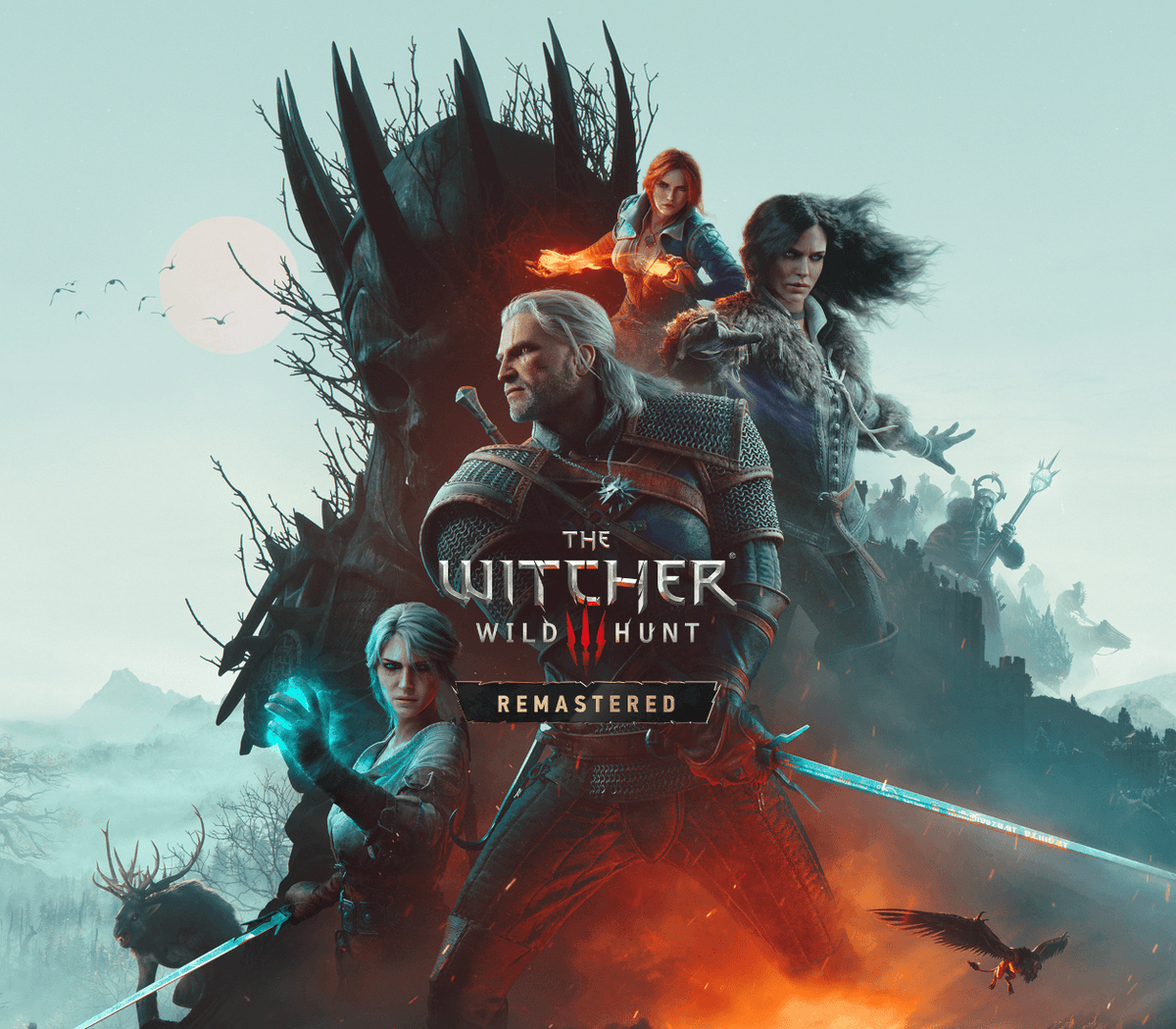 The Witcher 3: Wild Hunt Remastered PC Steam Ilustración de la portada de Altergift