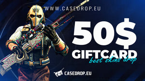 Casedrop.eu Gift Card 50 USD P-Card CD Key