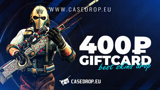 Casedrop.eu Gift Card 400 RUB CD Key