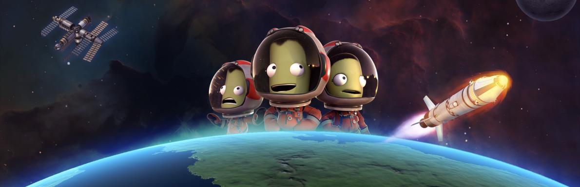 Three green alien characters in space with Earth in the background
