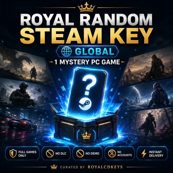 Royal Random Steam Key GLOBAL – 1 Mystery PC Game