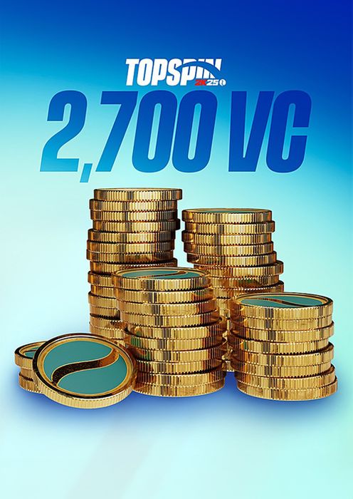 TopSpin 2K25 - 2,700 Virtual Currency Pack XBOX One/Series CD Key