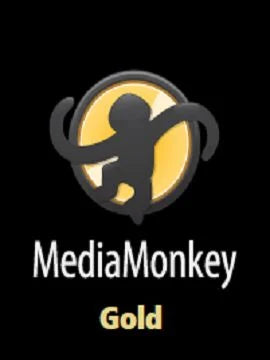 MediaMonkey Gold logo on a black background