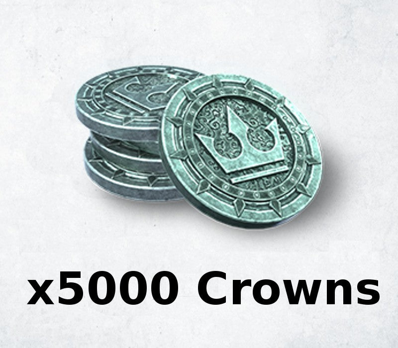 The Elder Scrolls Online 5000 Crowns apGamestore Gift Card CD Key
