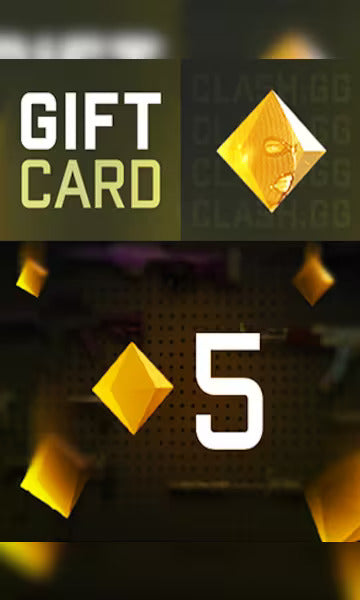 Clash.gg 5 Gem Gift Card CD Key