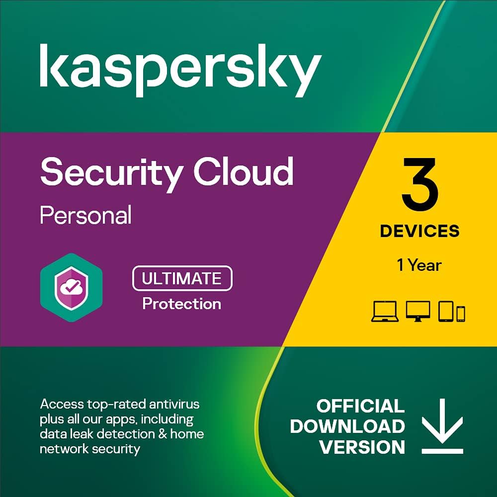 Kaspersky Security Cloud Personal (1 Year / 3 Devices)