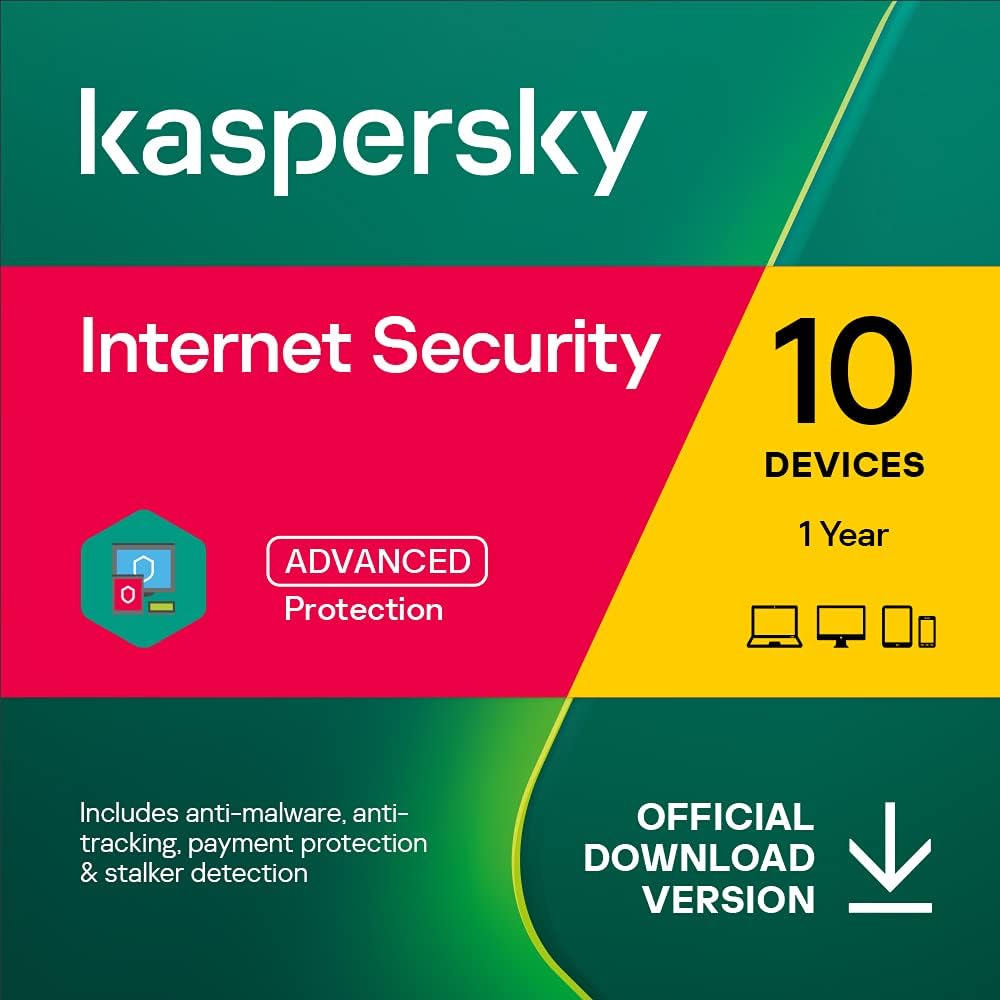 Kaspersky Internet Security 2023 EU Key (1 Year / 10 Devices)