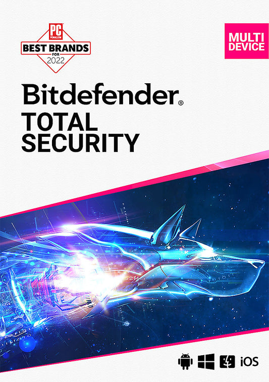 Bitdefender Total Security 2024 Key (1 Year / 5 Devices)