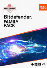 Bitdefender Family Pack 2024 International Key (2 Years / 15 Devices)